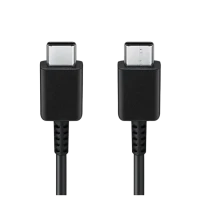 Кабель для зарядки и синхронизации Samsung EP-DA705BBRGRU, USB Type-C/USB Type-C, 1м, Чёрный