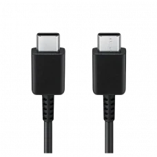 Cablu încărcare și sincronizare Samsung EP-DA705BBRGRU, USB Type-C/USB Type-C, 1m, Negru