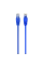 Patch cord Cablexpert PP6U-0.5M/B, Cat6 UTP, 0,5m, Albastru