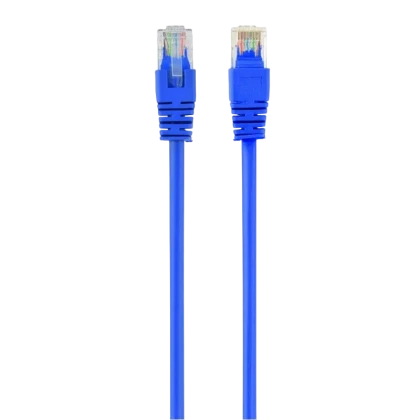 Патч-корд Cablexpert PP6U-0.5M/B, Cat6 UTP, 0,5м, Синий