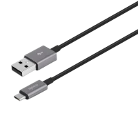 Adaptor USB Moshi USB-A to Micro USB Cable (1m), USB Type-A/micro-USB, 1m, Negru
