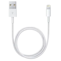Cablu încărcare și sincronizare APC Electronic AP531043, USB Type-A/Lightning, 1m, Alb