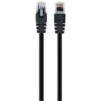 Patch cord Cablexpert PP6U-0.5M/BK, Cat6 UTP, 0,5m, Negru
