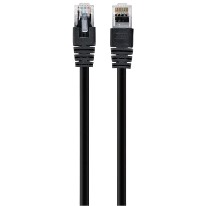 Патч-корд Cablexpert PP6U-0.5M/BK, Cat6 UTP, 0,5м, Чёрный
