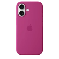 Husă Apple iPhone16 Silicone Case with MagSafe, Fucsie
