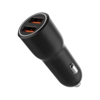Incărcător auto Gembird TA-UC-A2QC36-CAR-01, 36W, Negru