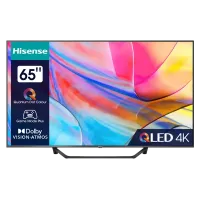 65 LED SMART Телевизор Hisense 65A7KQ, 3840x2160 4K UHD, VIDAA U6.0, Чёрный