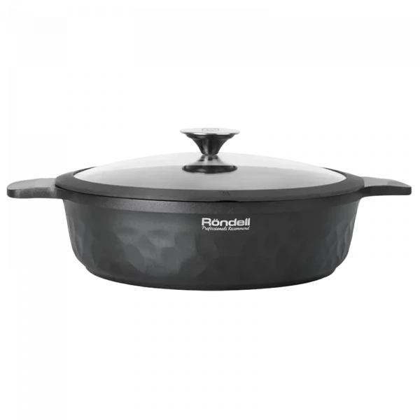 Cratița Rondell ArtDeco, 28cm, Negru