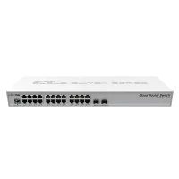Comutator Router MikroTik CRS326-24G-2S+RM, Alb
