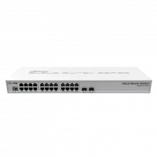 Comutator Router MikroTik CRS326-24G-2S+RM, Alb