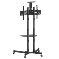 Suport TV Mobil Reflecta TV Stand 70VCE-Shelf, Negru