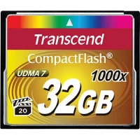 Карта памяти Transcend CompactFlash 1000, 32Гб (TS32GCF1000)