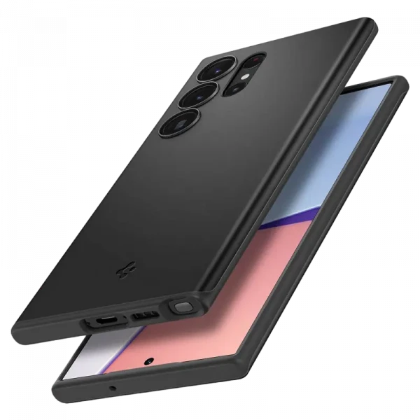 Husă Spigen Samsung S23 Ultra, Thin Fit, Negru