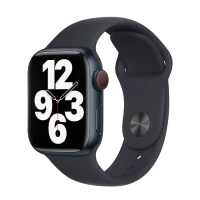 Curea pentru ceas Apple MKU83ZM/A, Silicon, Medium, Albastru