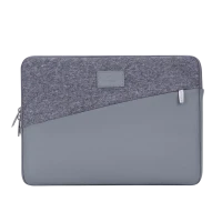 Geantă pentru Laptop RivaCase Egmont, 13.3, Polyester, Gri