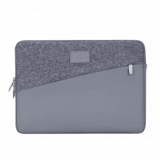 Geantă pentru Laptop RivaCase Egmont, 13.3, Polyester, Gri