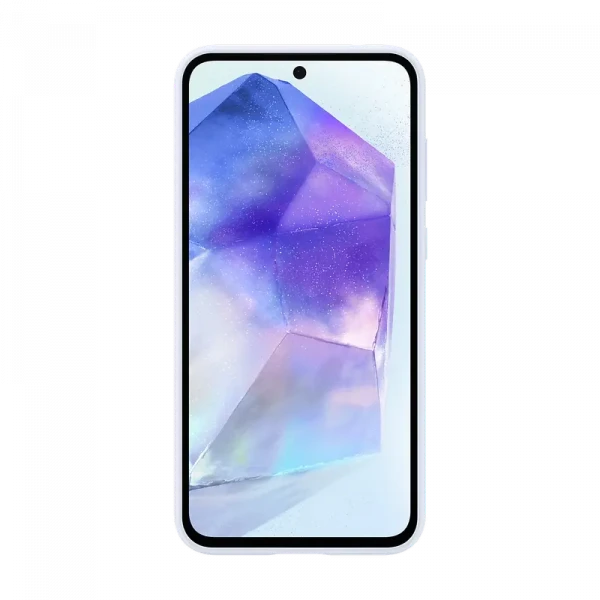 Husă Samsung Silicone Cover Galaxy A55, Albastru