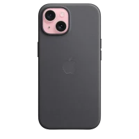 Чехол Apple iPhone 15 FineWoven Case with MagSafe, Чёрный