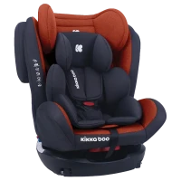 Scaun auto 3-în-1 Kikka Boo 4 Safe ISOFIX, Grupa 0+/1/2/3 (0-36 kg), Portocaliu
