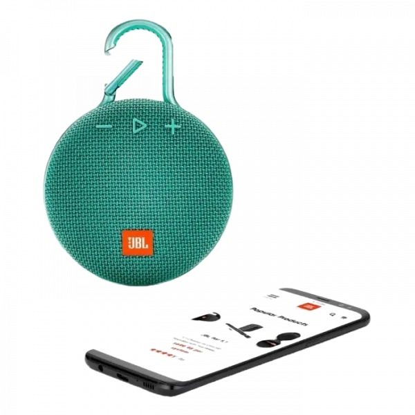 Портативная колонка JBL Clip 3, Бирюзовый