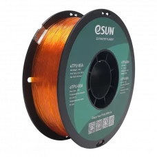 Filament pentru imprimanta 3D ESUN eTPU-95A, Portocaliu Transparent, 1,75 mm, 1kg