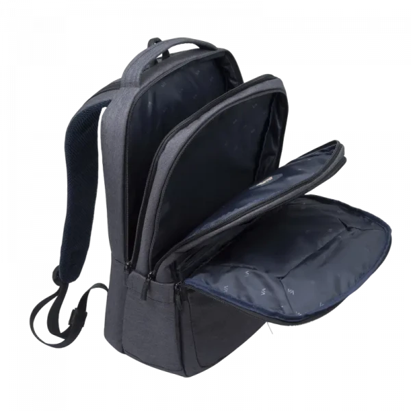 Rucsac pentru Laptop RivaCase Suzuka, Poliester, Negru