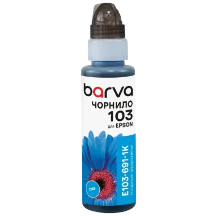 Recipient de cerneală Barva E103-691, 100ml, Cyan