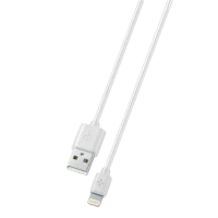 Cablu încărcare și sincronizare Cellularline MFI, USB Type-A/Lightning, 1m, Alb