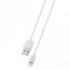 Cablu încărcare și sincronizare Cellularline MFI, USB Type-A/Lightning, 1m, Alb
