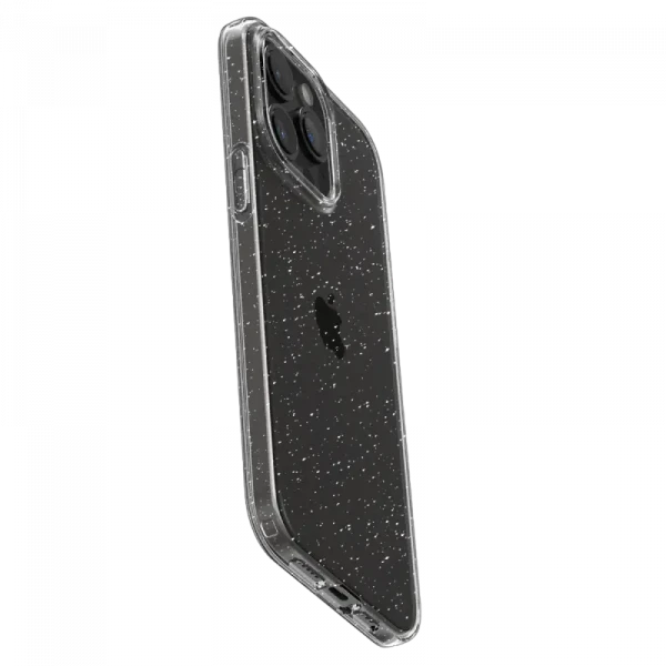 Husă Spigen iPhone 15 Pro Max Liquid Crystal, Cristal cu sclipici