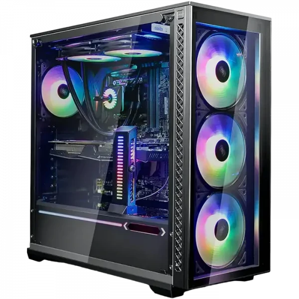 Компьютерный корпус Deepcool MATREXX 70 ADD-RGB 3F, Midi-Tower, ATX, Чёрный