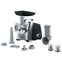 Мясорубка Bosch MFW67440, Чёрный | Серебристый