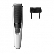 Trimmer pentru bărbați Philips Beardtrimmer Series 3000 BT3206/14, Negru | Alb