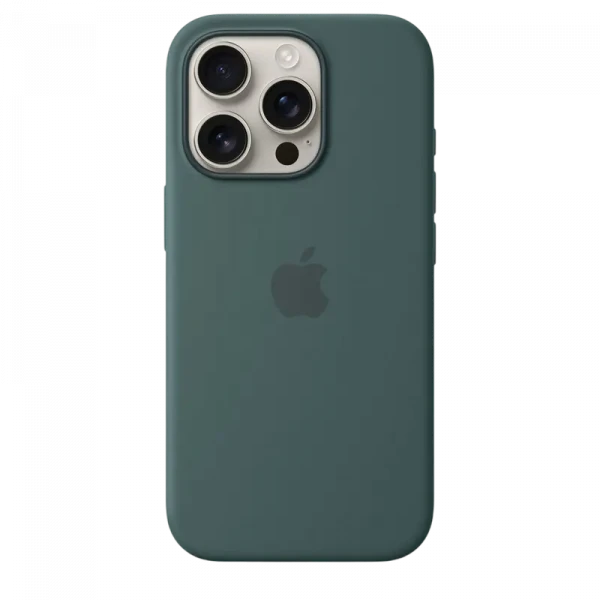 Чехол Apple iPhone16 Pro Silicone Case with MagSafe, Lake Green