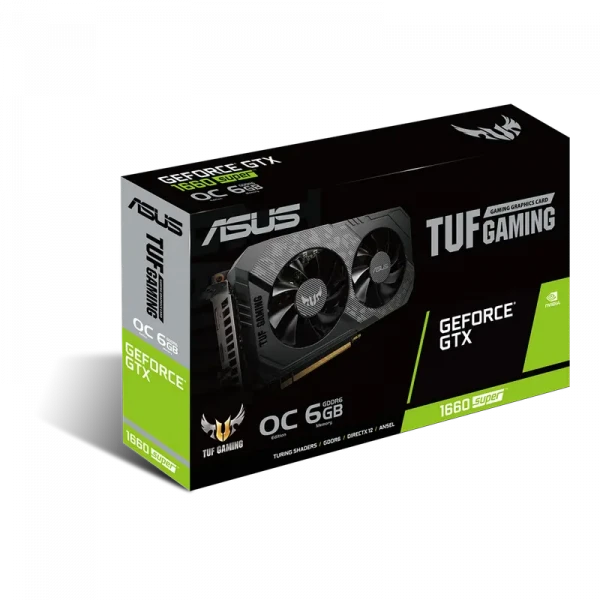 Placă Video ASUS TUF-GTX1660S-O6G-GAMING, 6GB GDDR6 192bit