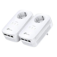 Powerline Adapter TP-LINK TL-PA8030P KIT, AV1300, 1300 Mbps, Alb