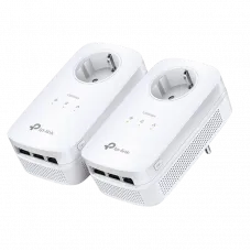 Powerline Adapter TP-LINK TL-PA8030P KIT, AV1300, 1300 Mbps, Alb