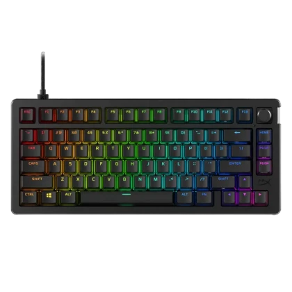 Tastatură HyperX Alloy Rise 75, Cu fir, Negru