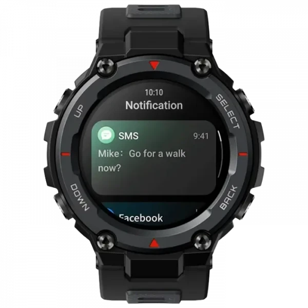 Ceas inteligent Xiaomi Amazfit T-Rex Pro, Meteorite Black