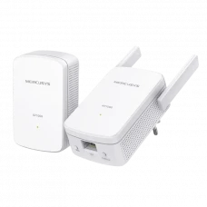 Wi-Fi + Powerline adapter MERCUSYS MP510 KIT, AV1000, 1000 Mbps, Alb
