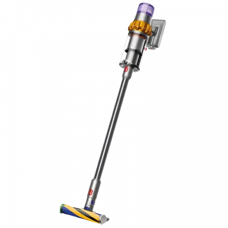 Вертикальный Пылесос Dyson V15 Detect, Никель | Желтый