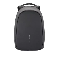 Rucsac pentru Laptop Bobby PRO, 15.6, Piele artificială, Negru