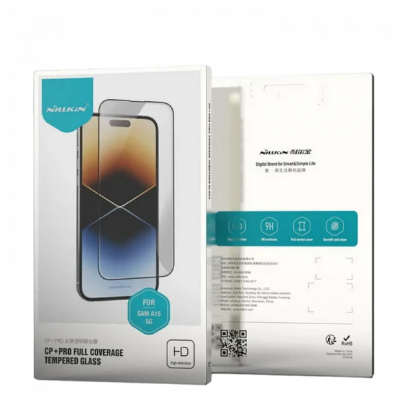 Защитное стекло Nillkin Samsung Galaxy A15 CP+ pro, Чёрный