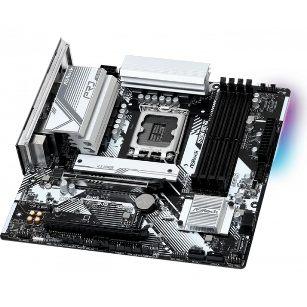 Placă de bază ASRock B760M PRO RS, LGA1700, Intel B760, Micro-ATX