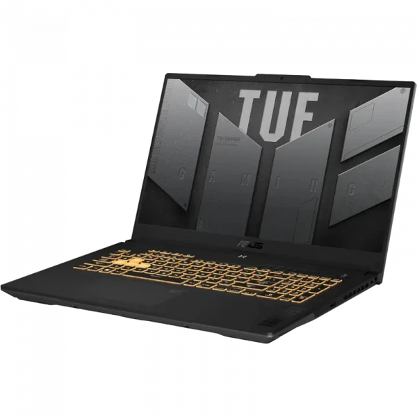 Laptop Gaming 17,3 ASUS TUF Gaming F17 FX707VV, Mecha Gray, Intel Core i7-13620H, 16GB/1024GB, Fără SO