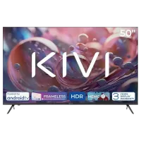 50 LED SMART TV KIVI 50U760QB, 3840x2160 4K UHD, Android TV, Negru