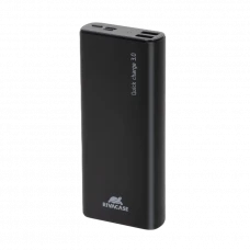 Acumulator extern RivaCase VA1074, 20000mAh, Negru