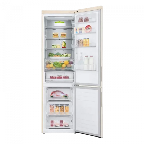 Холодильник LG GA-B509CEQM, Бежевый