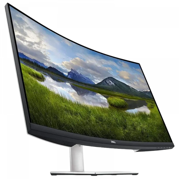 31,5 Монитор DELL S3221QS, VA 3840x2160 4K UHD, Черный/Серебристый