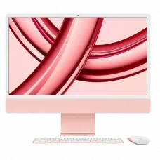 Computer All-in-One Apple iMac A2874, 24, M3 with 8-core CPU and 8-core GPU, 8GB/256GB, macOS Sonoma, Roz